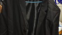 星禾萊雅痞dk休閑西服男單件上衣高級感韓版潮流寬松oversize小西裝外套 黑色 2XL 135-150斤 曬單實拍圖