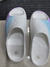 卡爾美（KELME）拖鞋男戶外健身運(yùn)動(dòng)拖鞋沙灘厚底情侶時(shí)尚涼拖 白彩色 38 曬單實(shí)拍圖