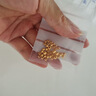 吾皇老金黃金古法金珠足金999DIY配件手鏈項(xiàng)鏈小金珠路路通散珠情侶手串 約0.12g 曬單實(shí)拍圖