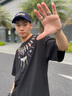 吉普（JEEP）帽子男士棒球帽四季簡約百搭純棉鴨舌帽硬頂立體戶外防曬遮太陽帽 曬單實(shí)拍圖