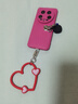 CASETIFY 【全新上市】心形手機(jī)腕帶 適用于iPhone全系列手機(jī)配件 多功能手機(jī)掛環(huán)腕帶 浪漫紅 曬單實(shí)拍圖