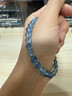 RWTW【勇氣】海藍(lán)寶手串7A級(jí)7.5mm冰透水晶手串飾品送閨蜜七夕禮物 海藍(lán)寶(7A級(jí)7.5mm) 曬單實(shí)拍圖