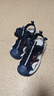 暇步士（Hush Puppies）童鞋女童涼鞋兒童戶外運(yùn)動(dòng)網(wǎng)鞋軟底網(wǎng)面透氣包頭男童沙灘涼鞋 HP3237藍(lán)色 36 曬單實(shí)拍圖
