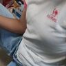 駱駝（CAMEL）夏日純棉T神男女寬松圓領(lǐng)短袖上衣T恤 C35BAXLN056A 無際白 XXL 曬單實拍圖
