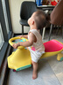 babycare扭扭車防側(cè)翻兒童溜溜車音樂(lè)搖搖車滑行玩具車洛克黃 曬單實(shí)拍圖