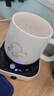 金灶（KAMJOVE） 加熱恒溫保溫杯墊 熱牛奶神器茶水杯保溫加熱器茶具暖杯墊WB-08 珍珠白 曬單實拍圖