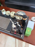 金灶（KAMJOVE）K9全自動(dòng)上水電熱水壺茶具套裝泡茶壺?zé)惑w機(jī)全智能茶臺(tái)燒水壺 亮銀色 0.9L 曬單實(shí)拍圖