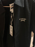 杰克·瓊斯（JACK&JONES）25年男裝春秋款外套男多色商務休閑夾克翻領(lǐng)100%純棉行政夾克短款 E40黑色 M 曬單實拍圖