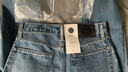 Levi's李維斯日本面料女士美式復(fù)古休閑老錢風(fēng)錐形藍(lán)色牛仔長(zhǎng)褲 中藍(lán)色 27 27 曬單實(shí)拍圖