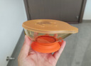COOKSS嬰兒輔食碗新生兒研磨碗喂水寶寶吃米粉米糊餐具碗勺套裝帶蓋 曬單實拍圖