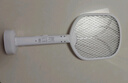 雅格(YAGE)電蚊拍充電式家用強(qiáng)力滅蚊燈滅蚊拍紫光誘蚊帶底座滅蚊神器 曬單實(shí)拍圖