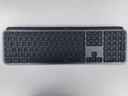 羅技（Logitech）大師系列 MX Keys S無線藍牙鍵盤 超薄全尺寸 人體工學(xué) 智能背光 預(yù)設(shè)指令升級 帶無線接收器 黑色 曬單實拍圖