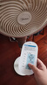 美的（Midea）空氣循環(huán)扇 電風(fēng)扇家用立式變頻輕音臥室落地扇語(yǔ)音聲控抗菌空氣凈化扇一級(jí)能效小風(fēng)扇 GDI24RY  曬單實(shí)拍圖