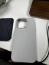 MOFT 適用蘋果iPhone15Pro全包新款手機(jī)殼掛繩皮質(zhì)強(qiáng)磁吸防摔全包magsafe保護(hù)套簡約 迷霧灰 曬單實(shí)拍圖