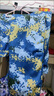 嬰佳福迷彩服套裝初高中大學(xué)生夏季海迷軍訓(xùn)服全套男t恤短袖學(xué)校訓(xùn)練服 藍(lán)迷【單T恤】 170 （適合110-120斤） 曬單實拍圖