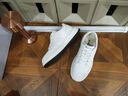 雅格獅丹（Aquascutum）男鞋2025夏季新款男士休閑板鞋真皮小白鞋透氣增高鞋 白色 41 -適合運(yùn)動(dòng)鞋42碼 曬單實(shí)拍圖