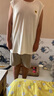 貓人睡衣男士冰絲涼感夏季背心無袖薄款夏天大碼家居服套裝 白色【冰絲涼感】 3XL 【建議160-180斤】 曬單實(shí)拍圖