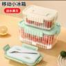 PAKCHOICE水果盒便攜手提保鮮盒小學(xué)生專用食品級(jí)水果盒露營(yíng)便攜外出保鮮盒 曬單實(shí)拍圖