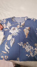 古今（GUJIN）春夏新品睡衣女媽媽中老年家居服棉綢寬松大碼可外穿睡褲套裝3XL 曬單實拍圖