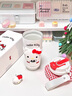 NEXT ROAD英國(guó)聯(lián)名HelloKitty保溫杯女生2025新款高顏值生日禮物吸管咖啡杯 Hello，包包套餐-凱蒂貓咖啡杯 曬單實(shí)拍圖
