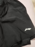 李寧（LI-NING）泳褲男士防尷尬游泳褲平角雙層防走光水陸兩用沙灘褲337 XXL 曬單實拍圖