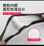 MDNG2025款比亞迪唐dmi方向盤套智駕版榮耀版漢ev/dmp/dm超薄真皮把套 比亞迪唐-D型 (藕韻灰-原車色)超薄皮款 曬單實(shí)拍圖
