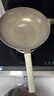 九陽（Joyoung）炒鍋炒菜不粘鍋平底鍋煎鍋有鈦鍋電磁爐燃氣通用0氟鈦瓷玉棠32cm 曬單實拍圖
