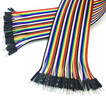 資冠ZIGUAN 40P銅芯杜邦線彩色排線連接線工業(yè)PCB跳線 ZG-dbx-40mm 母對母 40CM 曬單實拍圖
