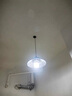 工礦燈led工業(yè)風(fēng)吊燈廠房工廠倉庫天棚燈辦公健身房舞蹈室吊燈罩 喇叭款30cm 吸頂款送20W led 曬單實拍圖