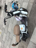 雅迪（yadea）鈉電電動自行車Q1-H 94km長續(xù)航男女代步通勤大踏板電動車 偏撐可斷電電瓶車藍 曬單實拍圖