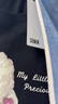 森馬（Semir）代露娃|短袖t恤女中長(zhǎng)款印花上衣25夏寬松純棉套頭衫109325100032 曬單實(shí)拍圖