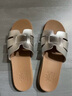 斯凱奇（Skechers）拖鞋女士夏季外穿透氣平底涼拖鞋百搭一腳蹬休閑鞋通勤鞋114707 曬單實拍圖