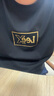 Lee25新品經(jīng)典日常字母Logo印花摩登中性男女同款短袖T恤休閑潮流 黑色2 XL 曬單實(shí)拍圖