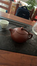 歡晉大紅袍紫砂壺300ml大容量泡茶壺純手工球孔大號西施家用茶具 300ml 大紅袍如意壺【截蓋】中大 單壺【安全裝/壺繩】 曬單實拍圖