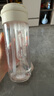 本櫻tritan材質水杯女生高顏值孕婦產婦吸管杯子成人夏日塑料水杯兒童 【白色】母嬰級tritan-700ml 【耐熱120℃】贈茶漏 曬單實拍圖