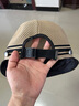 北極絨（Bejirog）遮陽(yáng)帽女夏季新款鏤空草編漁夫帽子女戶(hù)外可扎馬尾大檐空頂防曬帽 曬單實(shí)拍圖