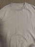 無印良品（MUJI） 男式 防紫外線麻混圓領(lǐng)短袖毛衣男款針織衫 硬核防曬AA0QGA4S 淺藍(lán)色 XL 180/104A 曬單實(shí)拍圖