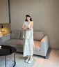 卓詩尼瑪麗珍女鞋2025新款秋季法式珍珠水鉆仙女風(fēng)配裙子軟底淺口單鞋女 香檳金 37 曬單實(shí)拍圖