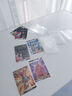 靜閑居卡膜小卡卡套爆米花平口卡膜明星卡片保護膜透明卡牌保護套小卡貼 56*87mm20絲卡膜(50/包) 曬單實(shí)拍圖