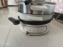美的（Midea）烤肉鍋電烤盤多功能電火鍋一鍋多用電煮鍋分體式燉蒸煮一體電熱鍋火鍋專用鍋烤涮一體多功能料理鍋 9.5L 【配煎烤盤和蒸籠】HGE2803 曬單實(shí)拍圖