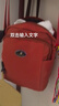 FOUVOR火狐單肩包女2025新款休閑女包牛津布斜挎包帆布包時尚百搭小方包 栗子紅 曬單實拍圖