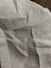 無印良品（MUJI）男式 漢麻水洗 長袖襯衫 男士襯衣外套上衣男款夏季 男裝AC218A5S 灰色條紋 XL (180/104A) 曬單實拍圖