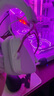 西伯利亞（XIBERIA）K03S 2.4G無線游戲耳機頭戴式 藍牙有線四模電腦電競吃雞手游耳麥 超長續(xù)航電量顯示 fps聽聲辯位 極光粉7.1版|支持驅(qū)動|冰感耳罩 曬單實拍圖