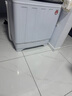 YANGZI揚(yáng)子集團(tuán)洗衣機(jī)半自動(dòng)老式家用雙桶大容量雙缸洗衣機(jī)藍(lán)光 洗脫雙筒小型波輪 30KG【洗20+10脫|洗脫分離|玻璃面板】 曬單實(shí)拍圖