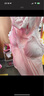 宮蝶宮蝶【涼感型】性感睡衣女夏冰雪絲吊帶短褲蕾絲花邊家居服帶胸墊 曬單實拍圖