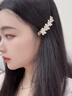 卡瑪倫發(fā)夾飾女2025款高級(jí)感蝴蝶發(fā)卡劉海邊夾套裝一字夾頭飾生日禮物女 花朵發(fā)夾 曬單實(shí)拍圖