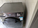 美的（Midea）洗衣機滾筒全自動10/12公斤洗脫/洗烘一體烘干一級能效家用大容量1.10洗凈比羽絨服洗以舊換新V36 【無烘干12公斤】1.10洗凈比+凈速洗+大件洗 曬單實拍圖