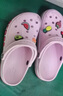 crocs卡駱馳貝雅卡駱班|205089 芭蕾粉-6TG 37/38(230mm)  曬單實(shí)拍圖