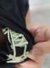 Cebrodz法國 短袖T恤男花卉刺繡美式短袖男夏季體恤衫設(shè)計(jì)感寬松半袖 黑色 2XL 曬單實(shí)拍圖