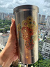 特美刻（TOMIC）聯(lián)名鈦杯朱炳仁銅純鈦保溫杯女士便攜咖啡杯實(shí)用畢業(yè)季七夕節(jié)禮物 曬單實(shí)拍圖